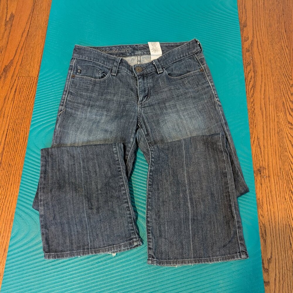 Eddie Bauer Modern Wide Leg Fit Jeans 2R